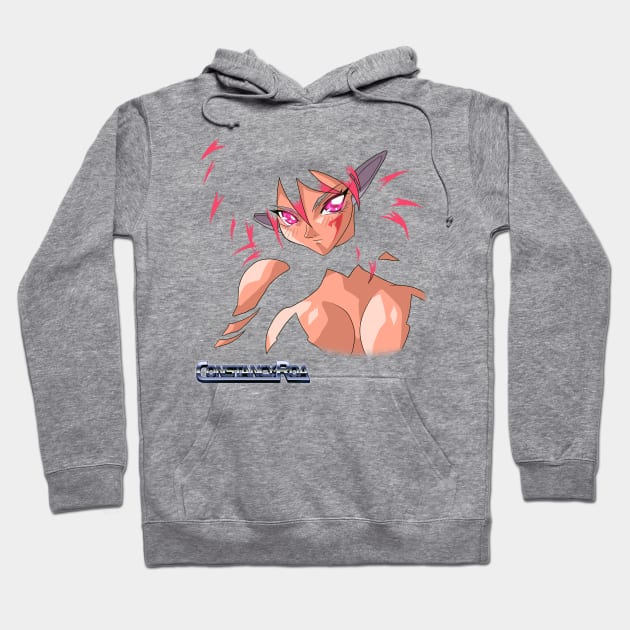 Cygen Shiki portrait Hoodie by InfinityArk